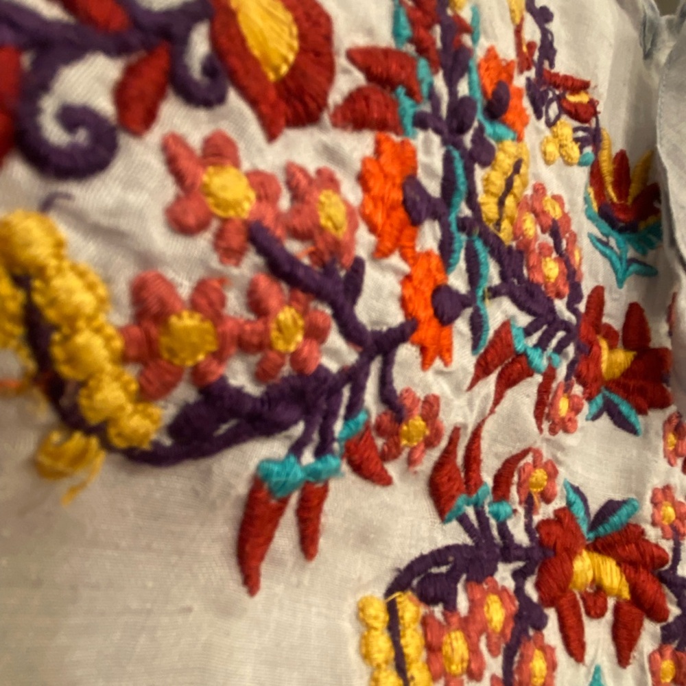 Bhoma Couture Embroidered Boho Blouse - Picture 3 of 9